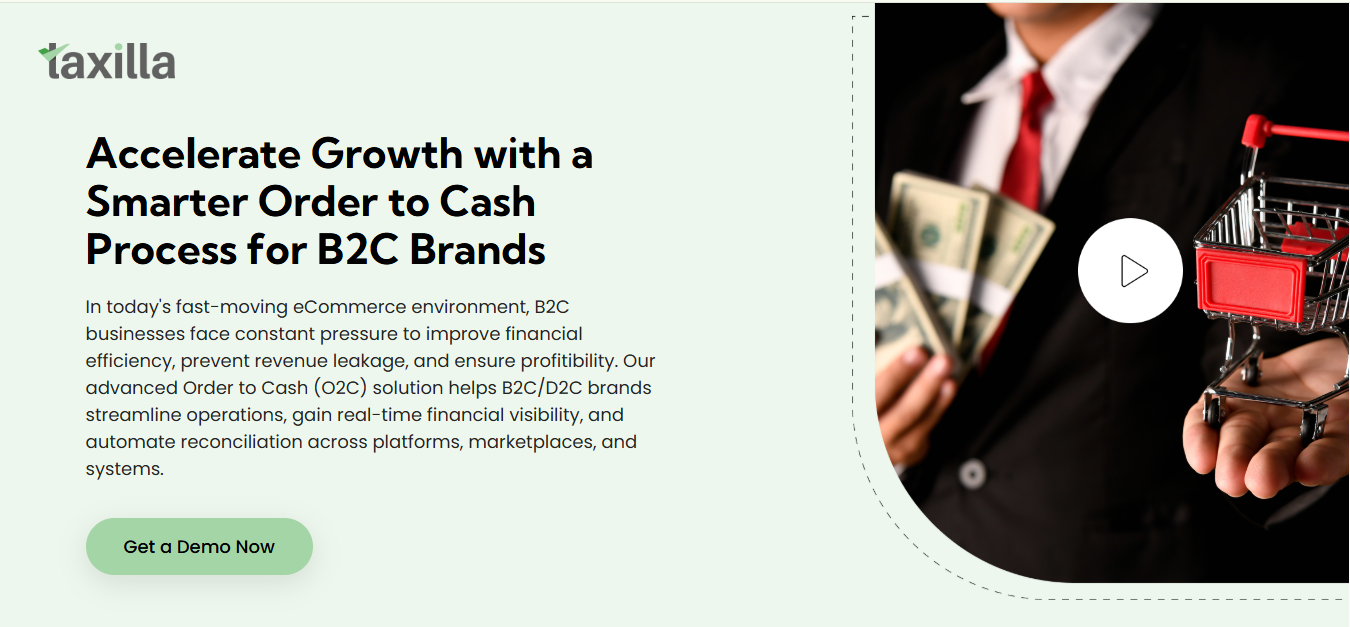 Taxillas Order to Cash O2C Solution - Andhra Pradesh - Hyderabad ID1602632