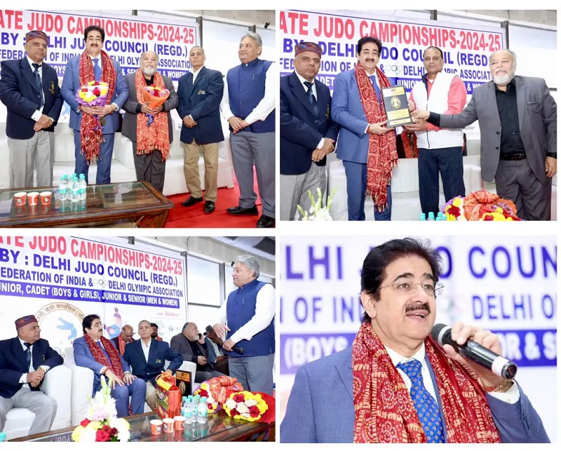 Sandeep Marwah Honoured at Indira Gandhi Stadium for Outstan - Delhi - Delhi ID1593753