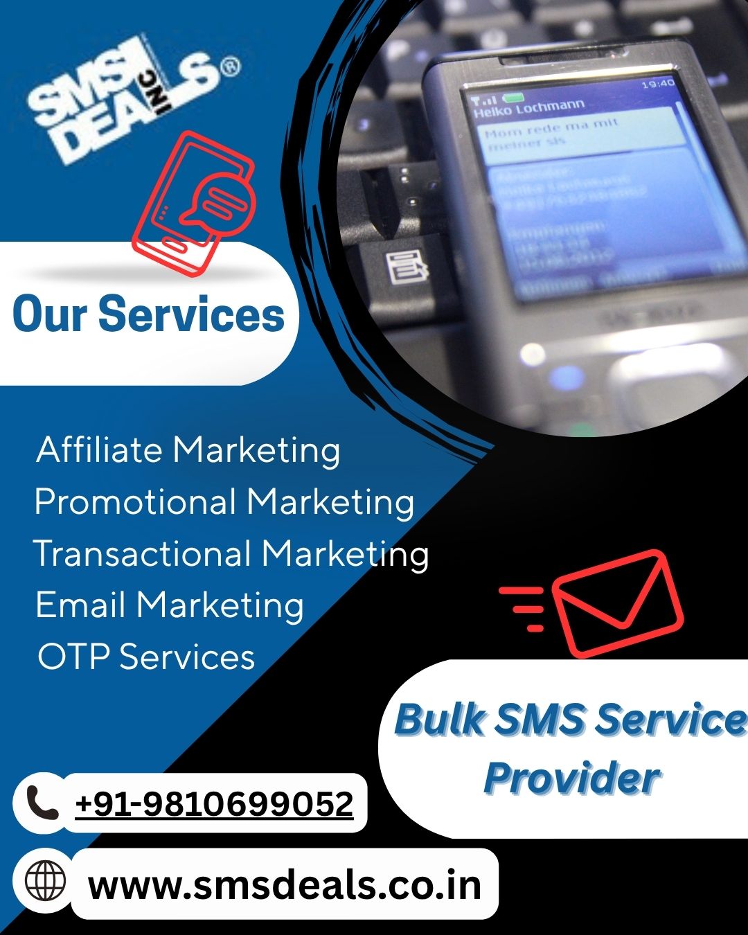 Bulk SMS Service Provider  - Delhi - Delhi ID1605696