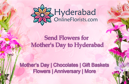 Send Flowers for Mothers Day to Hyderabad with HyderabadOnl - Andhra Pradesh - Hyderabad ID1559641