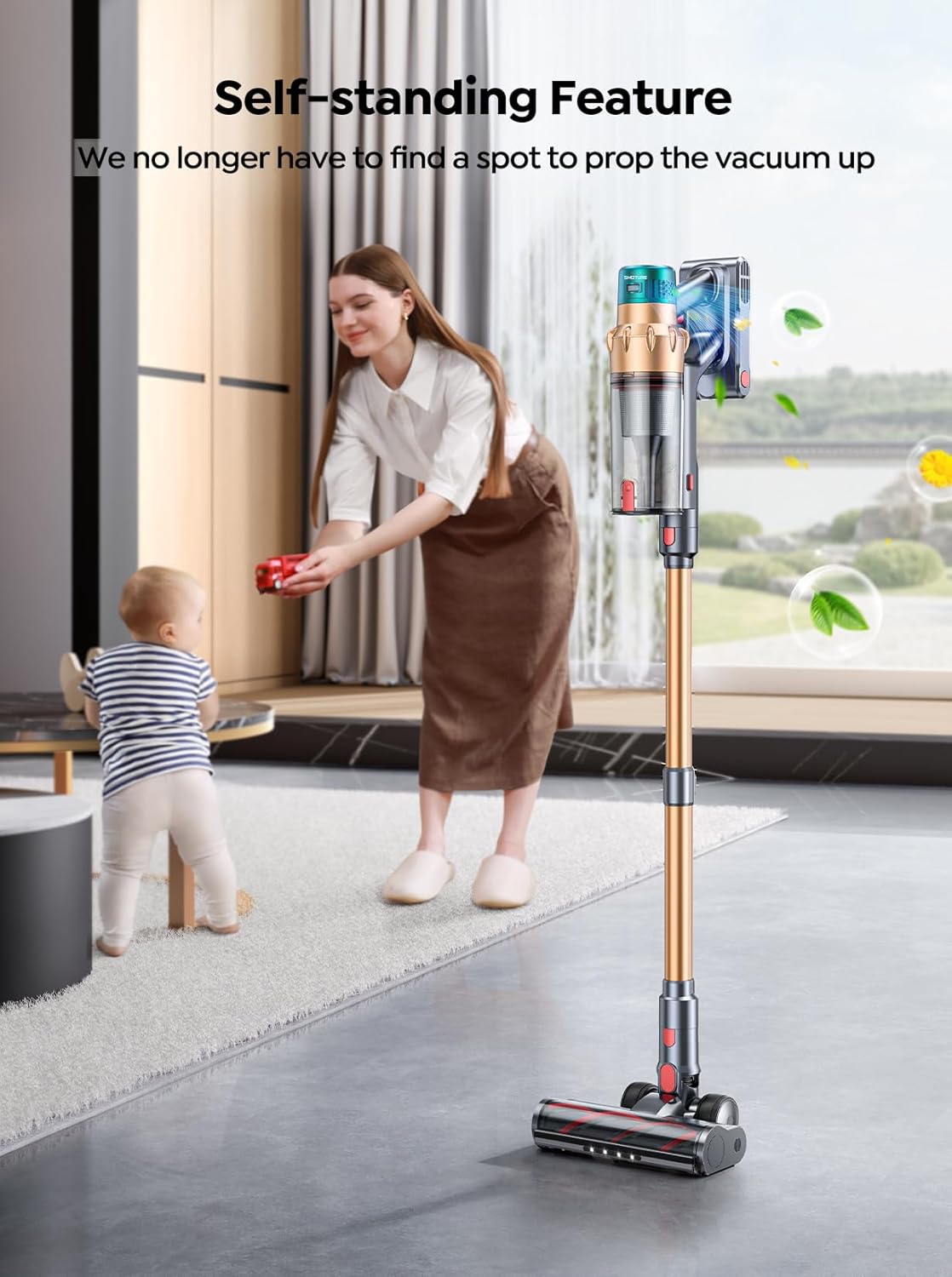 Cordless Vacuum Cleaner 550W 45KPA 60 Mins Runtime SelfSta - New York - Albany ID1595787 4