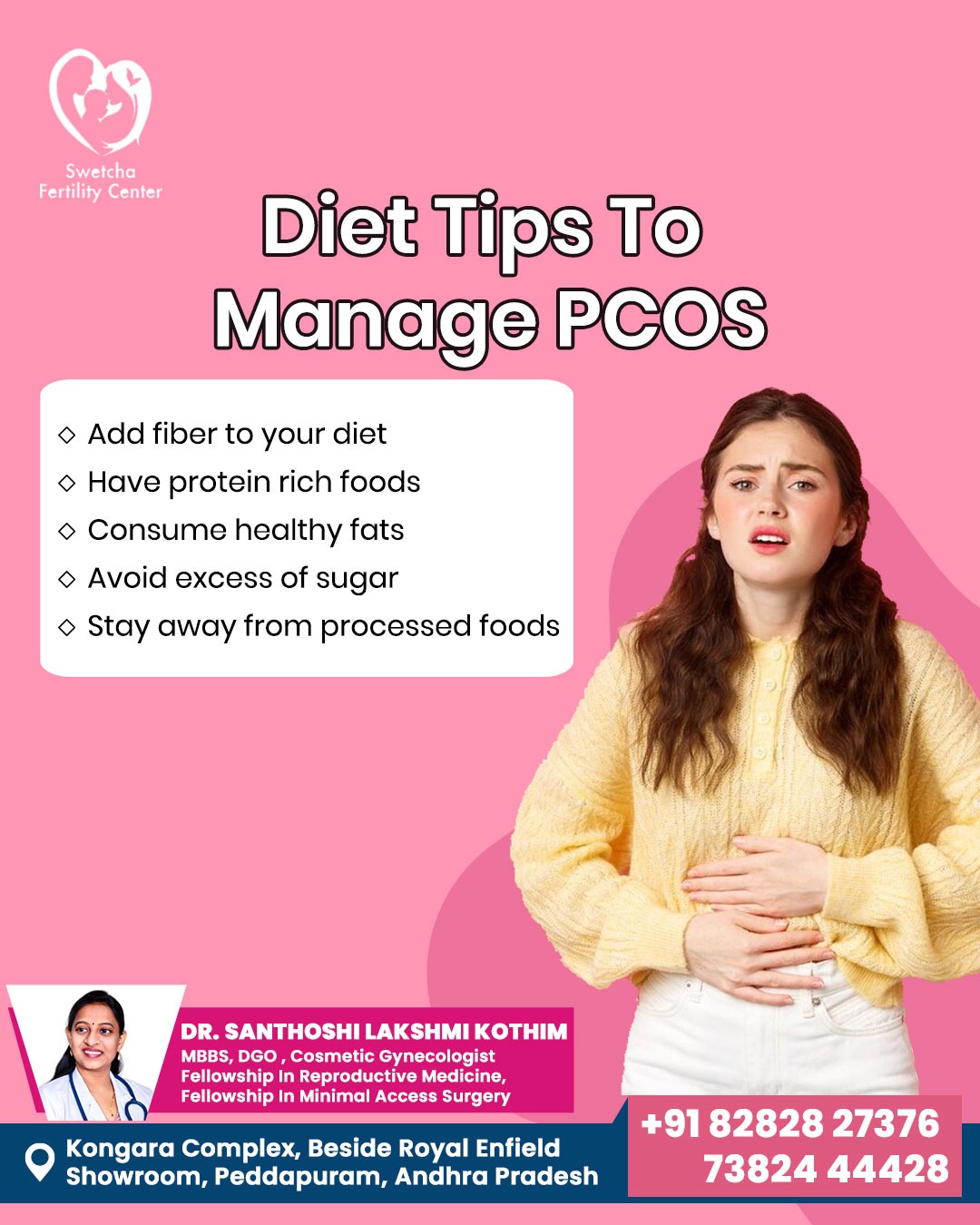 Pcos Treatment in Kakinada - Andhra Pradesh - Kakinada ID1614174