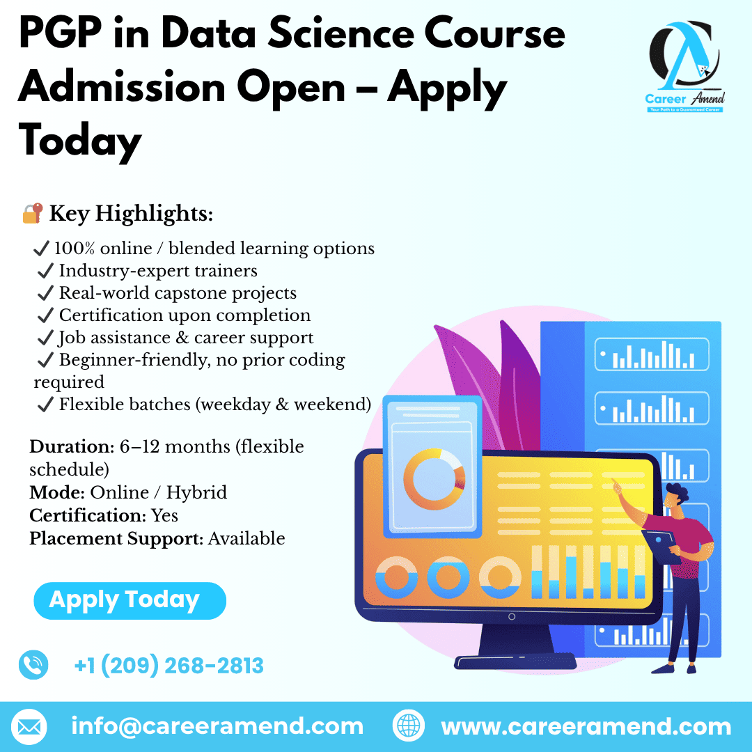 PGP in Data Science Course Admission Open  Apply Today - Delaware - Wilmington ID1618217