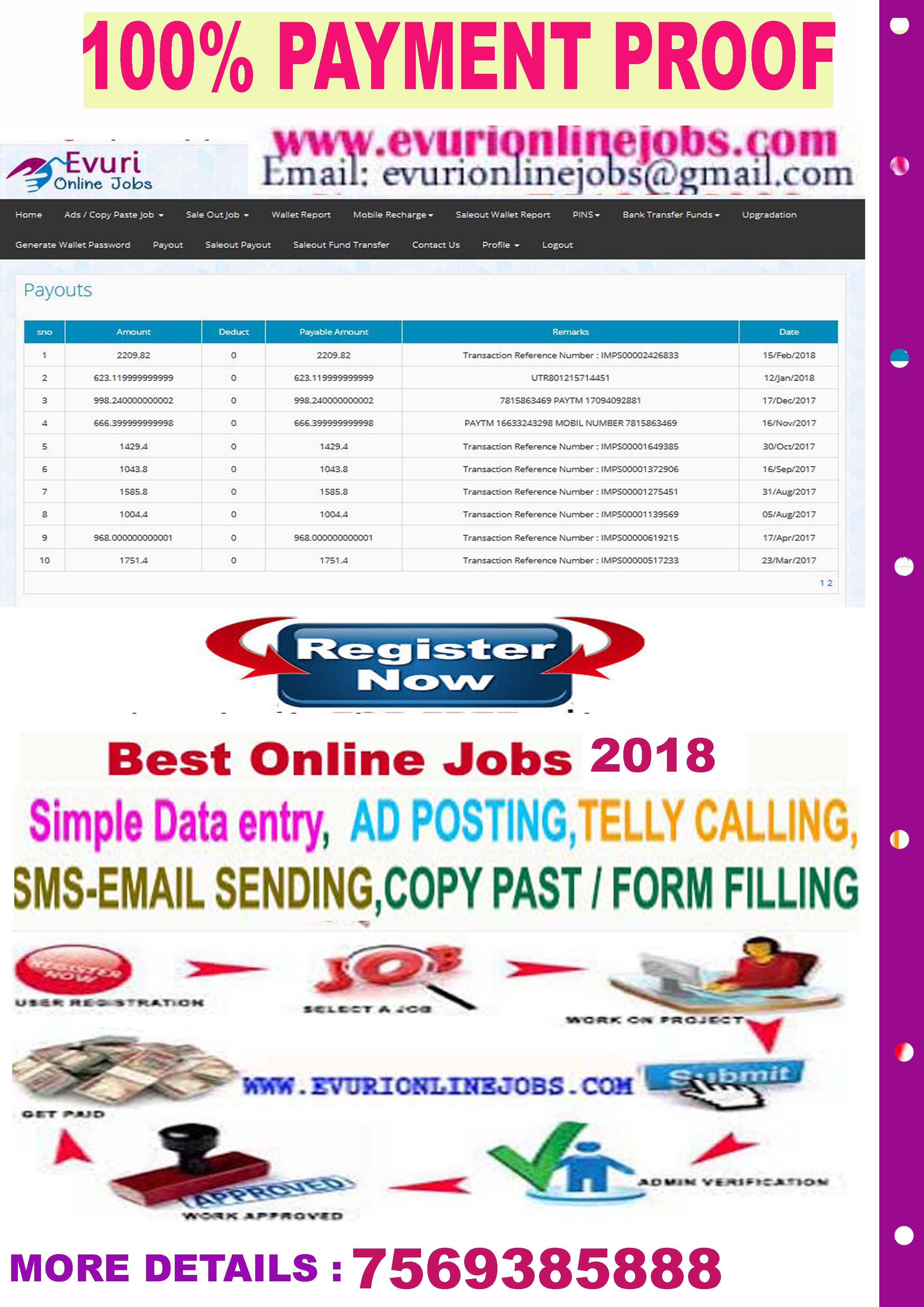 Simple Typing Work From Home  Part Time Home Based Computer - Andhra Pradesh - Hyderabad ID1621442 4