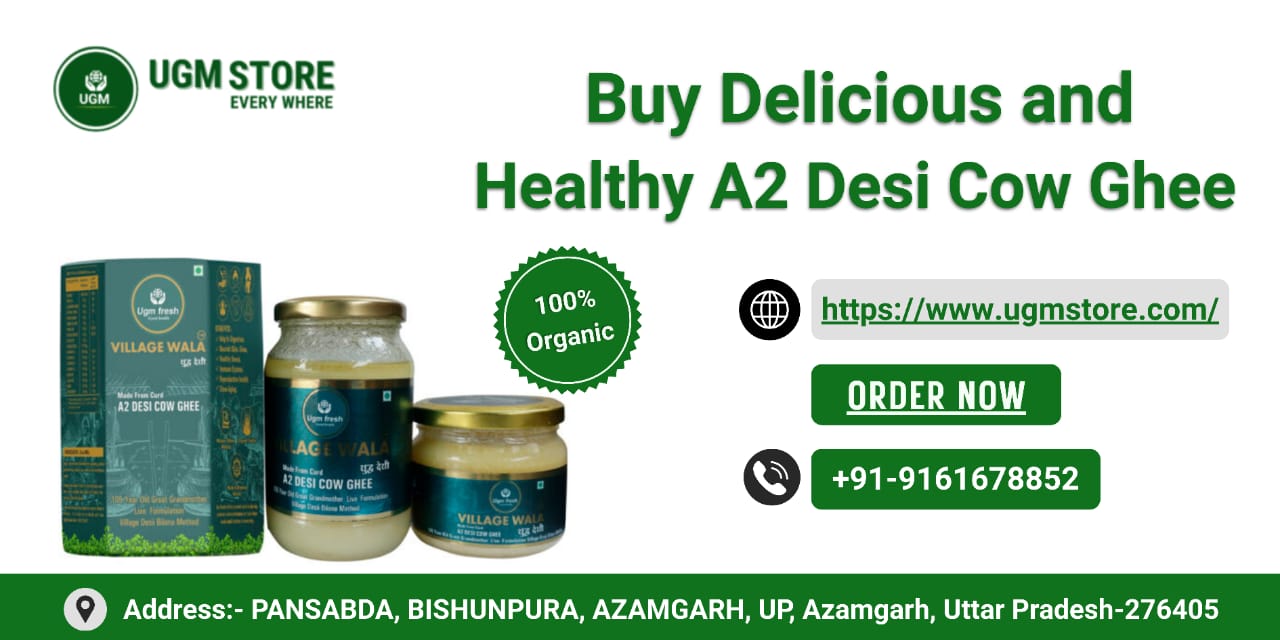 Elevate Your Cooking with Village Cow Ghee from UGM Store Or - Maharashtra - Jalgaon ID1605170
