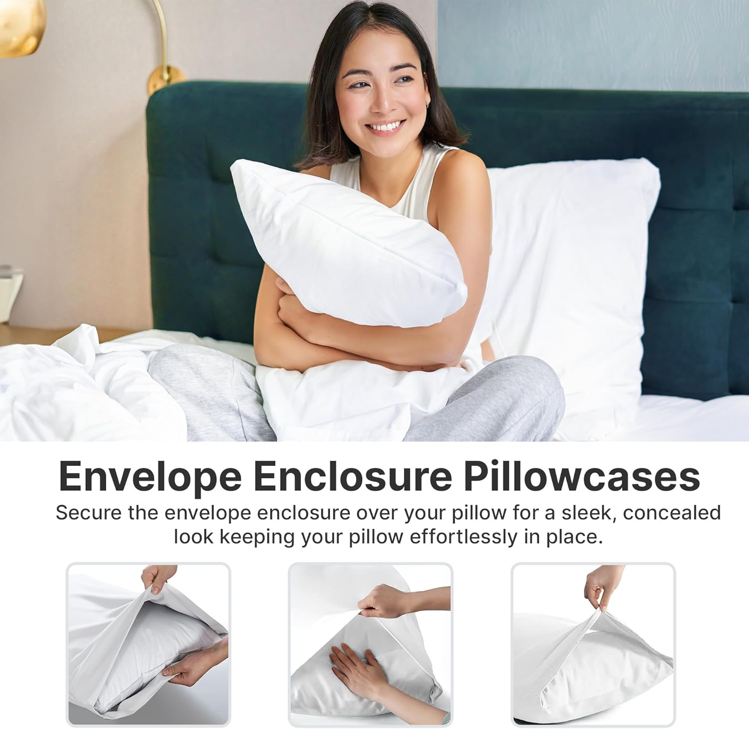 Queen Pillow Cases Set of 2  Ultra Soft Hotel Quality Pillo - New York - New York ID1596412 2