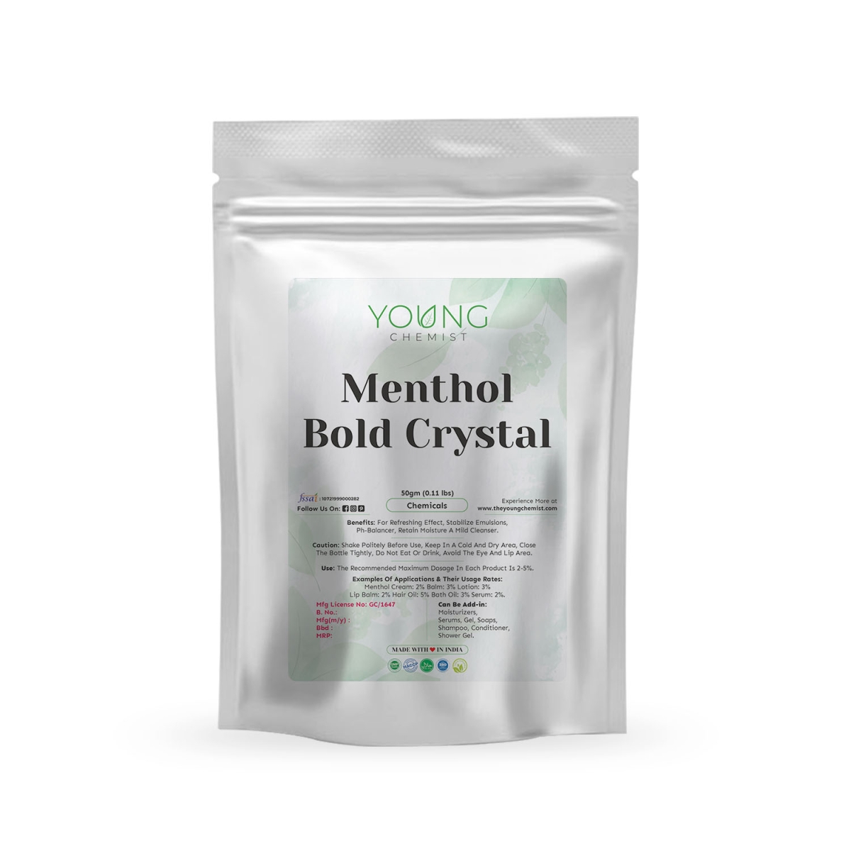 Menthol Bold Crystal - Chandigarh - Chandigarh ID1605560