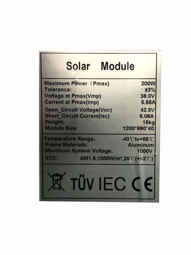 Solar Panel 200W - Nagaland - Kohima ID1556161 4