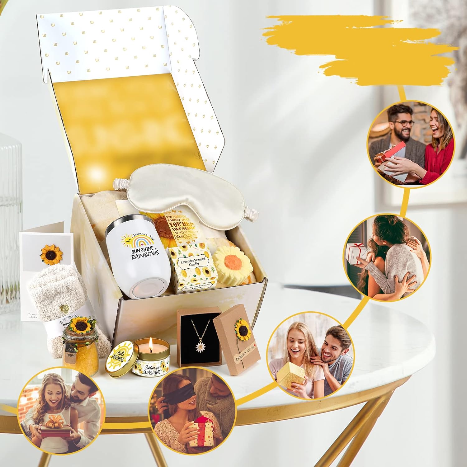 Sending Sunshine Gift Sunflower Gifts for Women - New York - Albany ID1594621 2