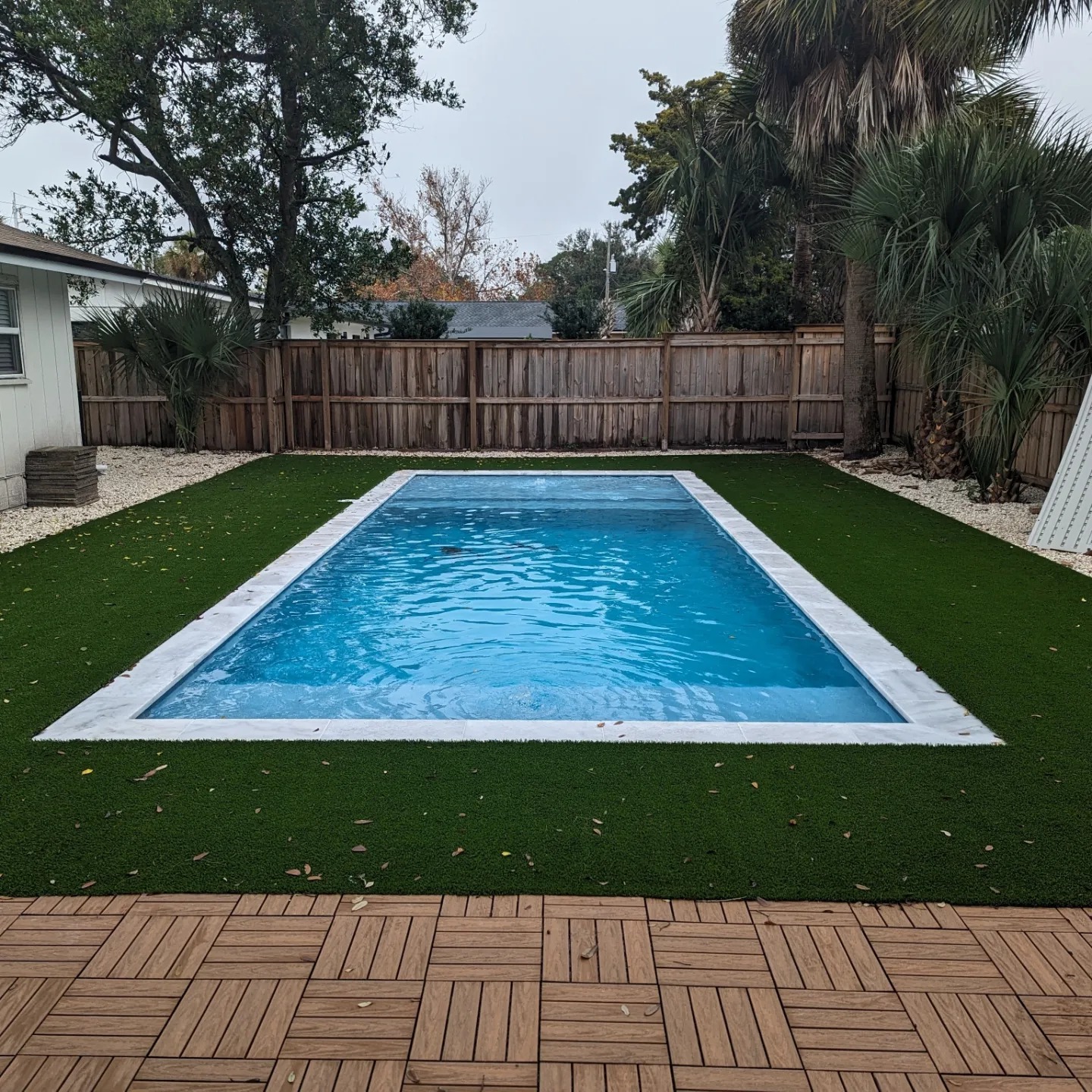 Inground Swimming Pool Renovation Jacksonville Florida - Florida - Jacksonville ID1596277