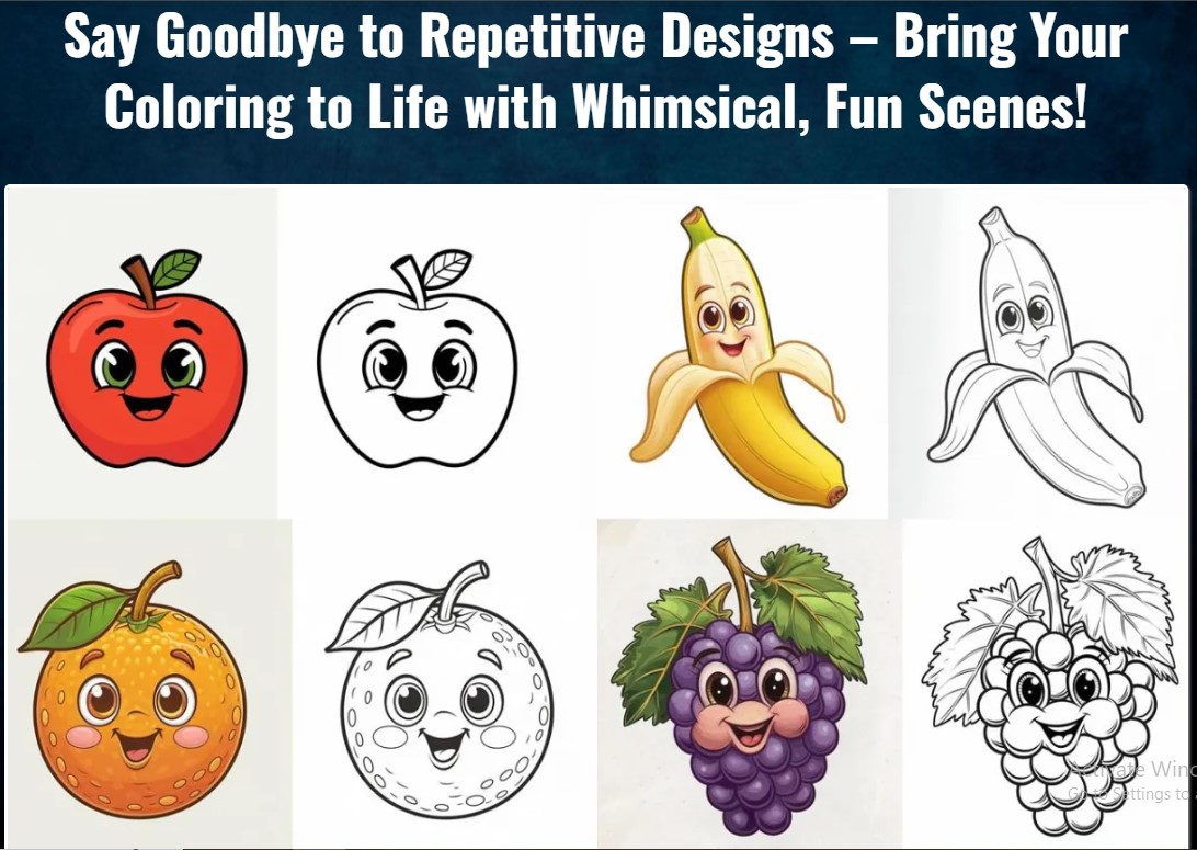 Fruit Coloring Prompts Collection! Review - New York - Albany ID1600276