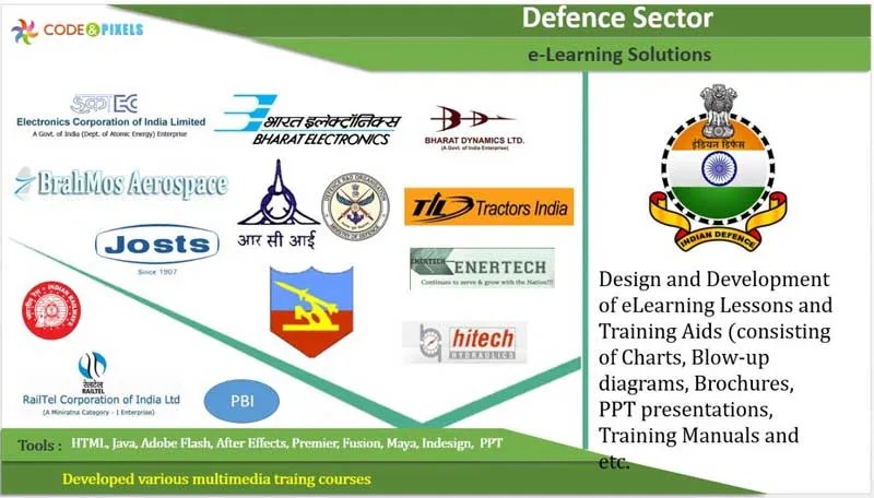 Code and Pixels Proven Expertise in Defence and Technical Tr - Andhra Pradesh - Hyderabad ID1616604