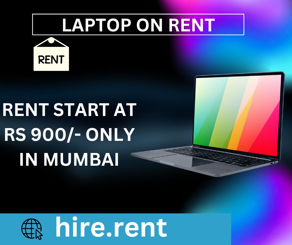 Laptop on rent at Rs 900 only in mumbai - Maharashtra - Mumbai ID1588482