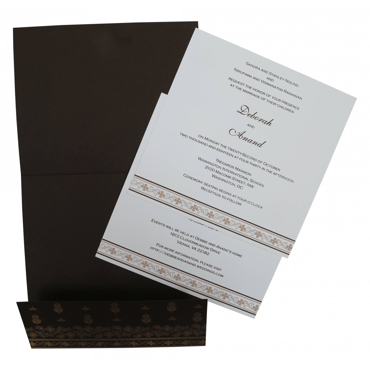 Traditional Hindu Wedding Cards  A Perfect Match - New Jersey - Jersey City ID1602712 2