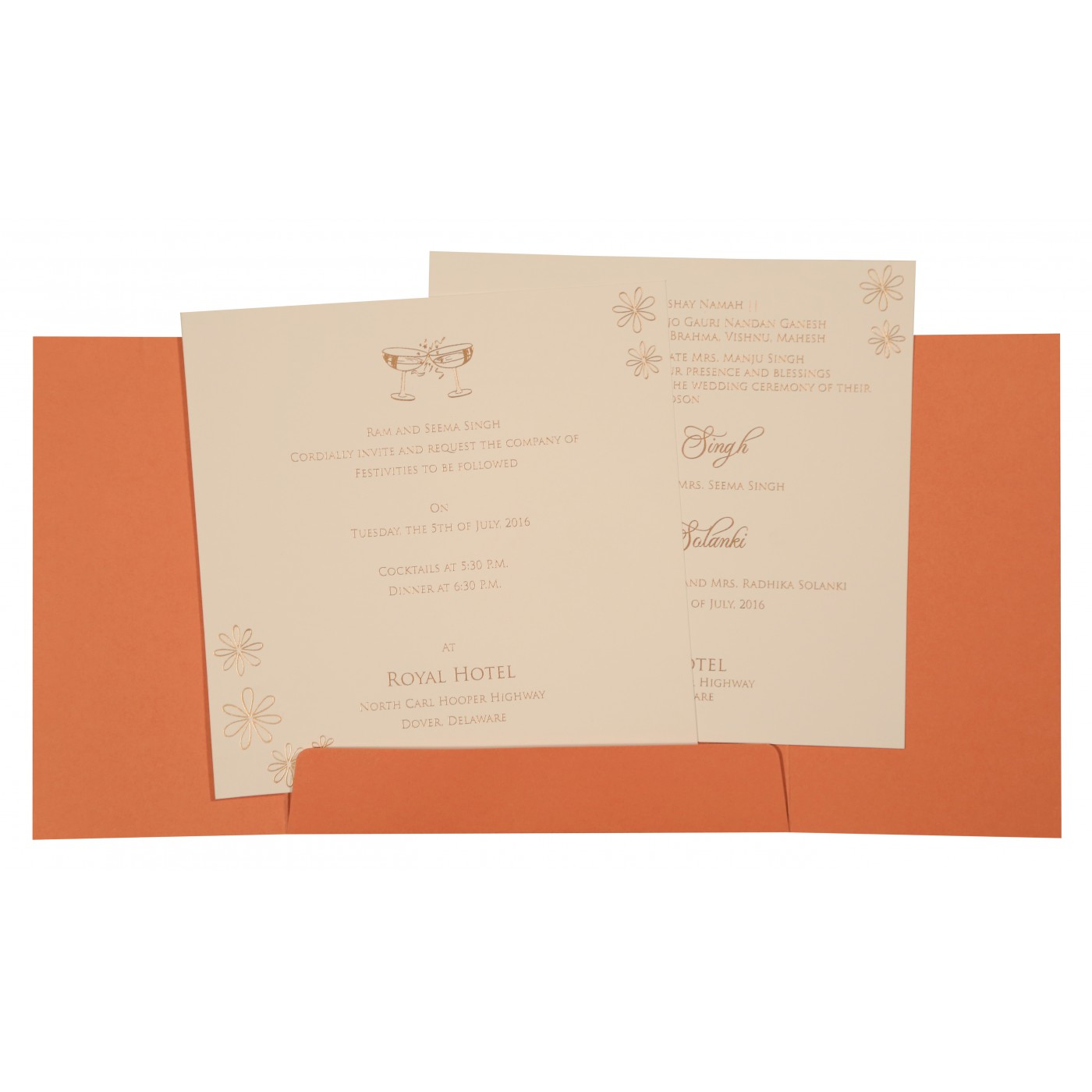 Chic  Elegant Wedding Cards  Timeless Style - New Jersey - Jersey City ID1614818 2