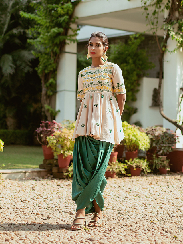 Indo Western Dress for Women - West Bengal - Kolkata ID1546182