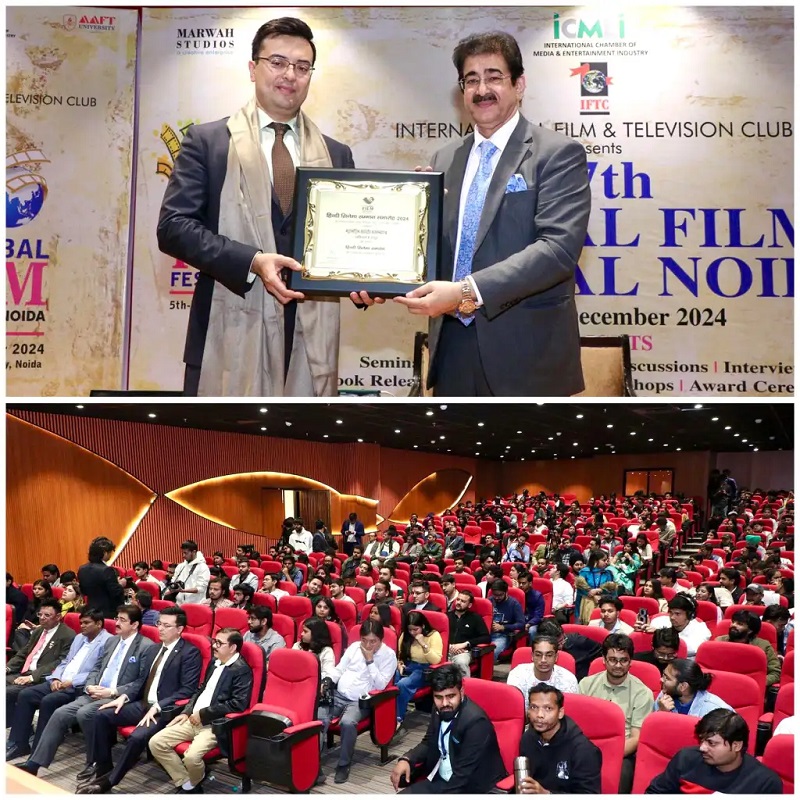 Hindi Cinema Rashtriya Samman Bestowed Upon HE Sardor Rust - Delhi - Delhi ID1592446