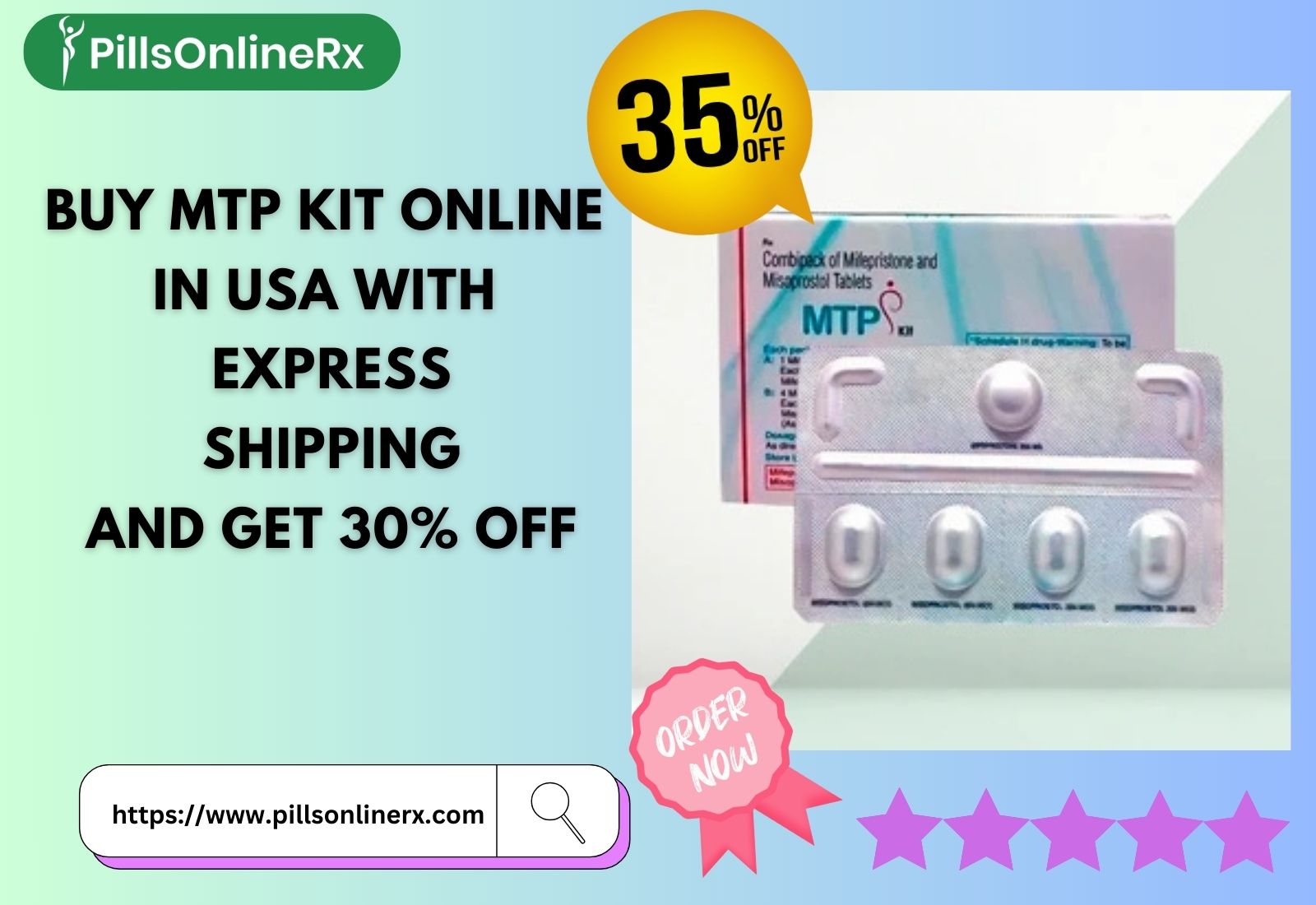 Buy MTP Kit Online in USA with Express Shipping and Get 30  - Texas - Dallas ID1598265