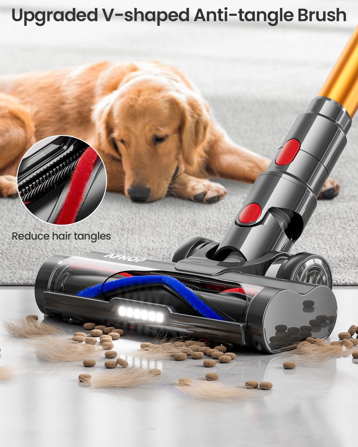 Cordless Vacuum Cleaner 45Kpa 550W 60Mins Vacuum Cleaners - New York - Albany ID1595744 3
