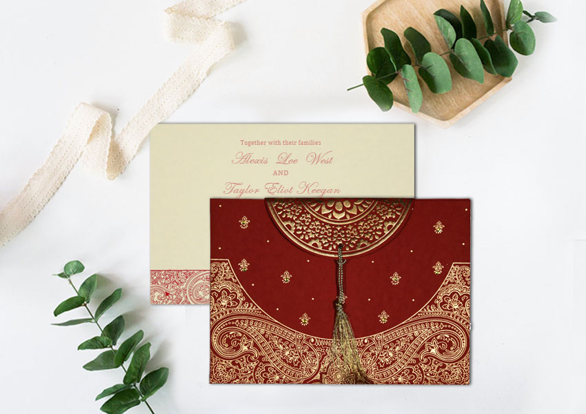 Create Memorable Walima Cards  For Your Islamic Wedding   - New Jersey - Jersey City ID1587081