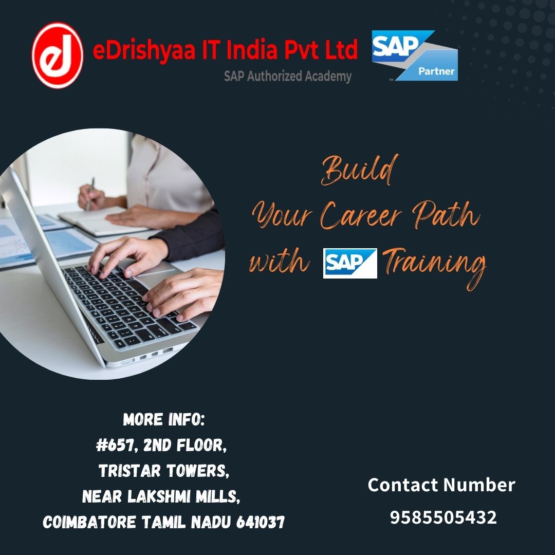 EDrishyaa IT India Pvt Ltd   Authorized SAP Academy - Tamil Nadu - Coimbatore ID1597113 1