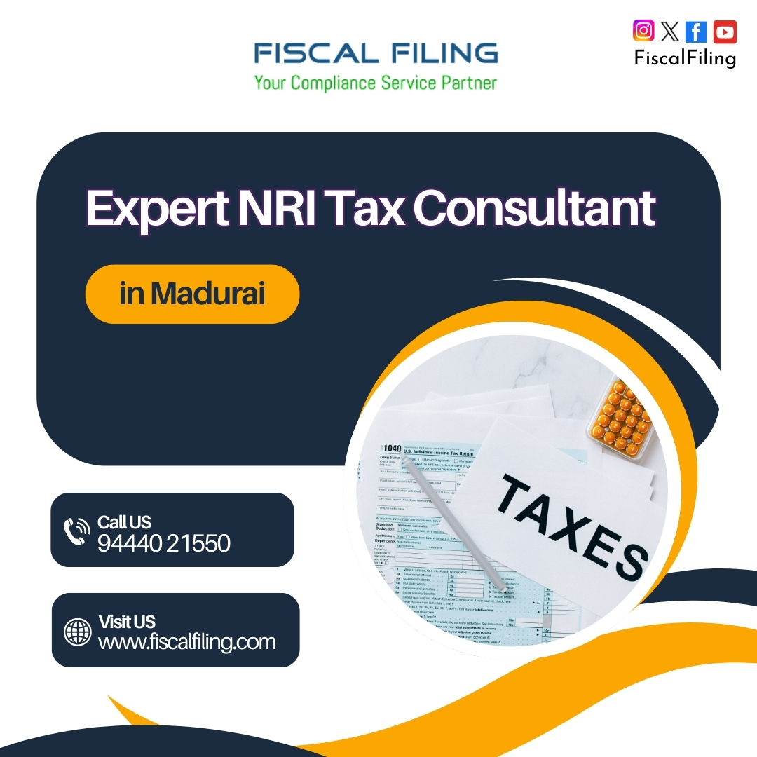 The Best NRI Filing Consultant in Madurai - Tamil Nadu - Madurai ID1601645