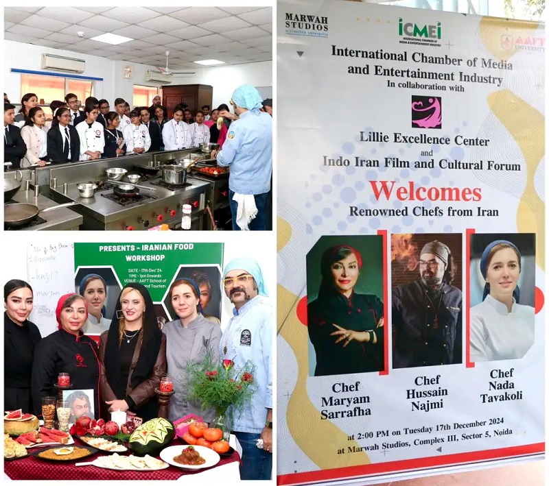 Iranian Chefs Bring a New Flavor to AAFT School of Hospitali - Delhi - Delhi ID1593112