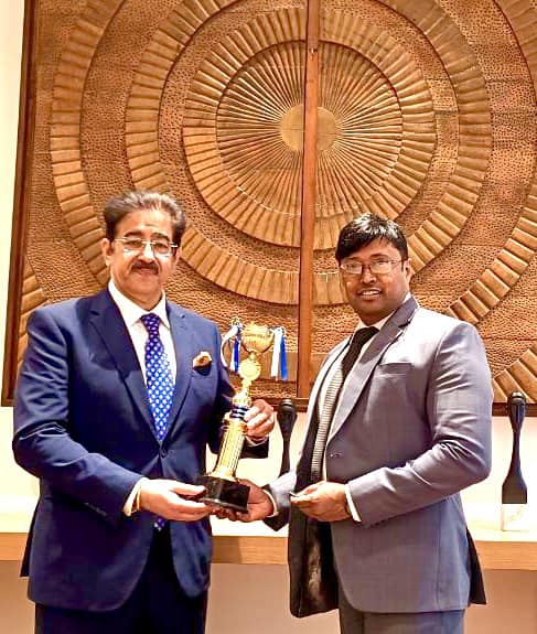 Sandeep Marwah Honored as Global Chair for Media  Entertain - Delhi - Delhi ID1596375