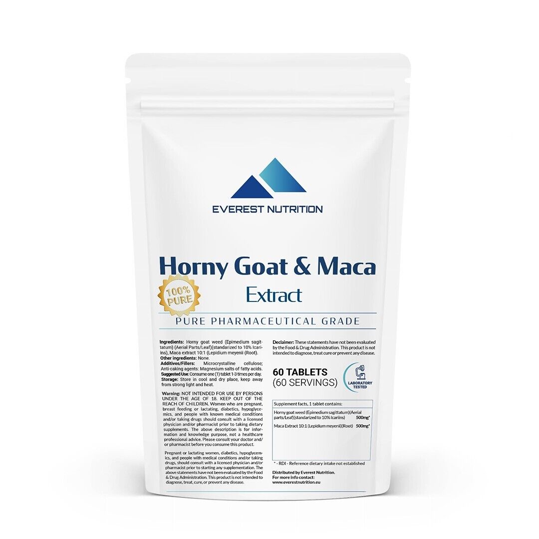 Maca and Horny Goat Extract 1000mg Tablets ENERGY GOOD MOOD  - California - Los Angeles ID1590134 4