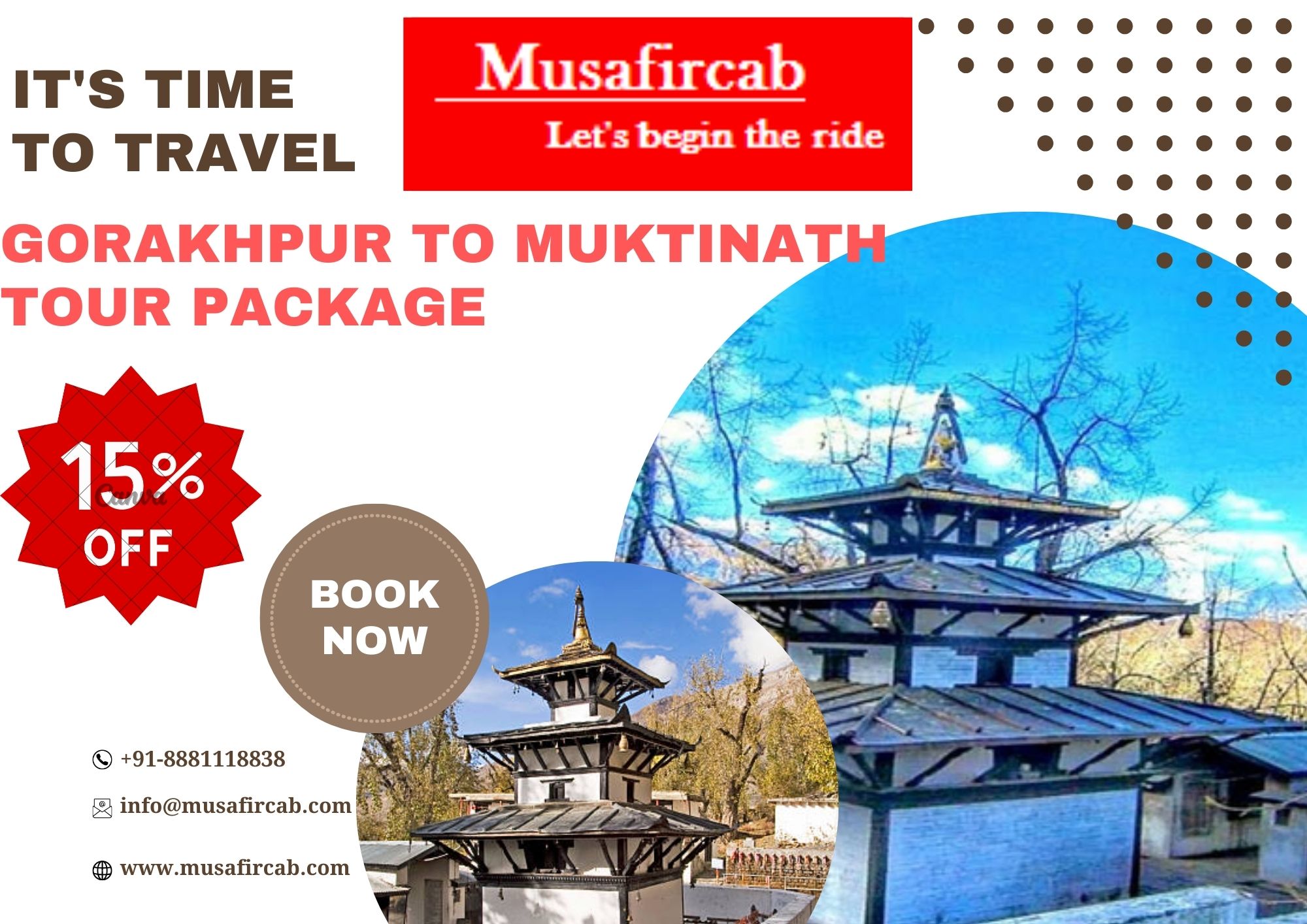 Gorakhpur to Muktinath Tour Package - Uttar Pradesh - Gorakhpur ID1516963