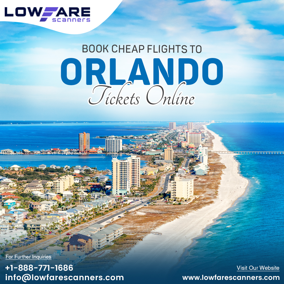 Get cheap Flights to Orlando Tickets Online with Lowfarescan - New Jersey - Jersey City ID1560246
