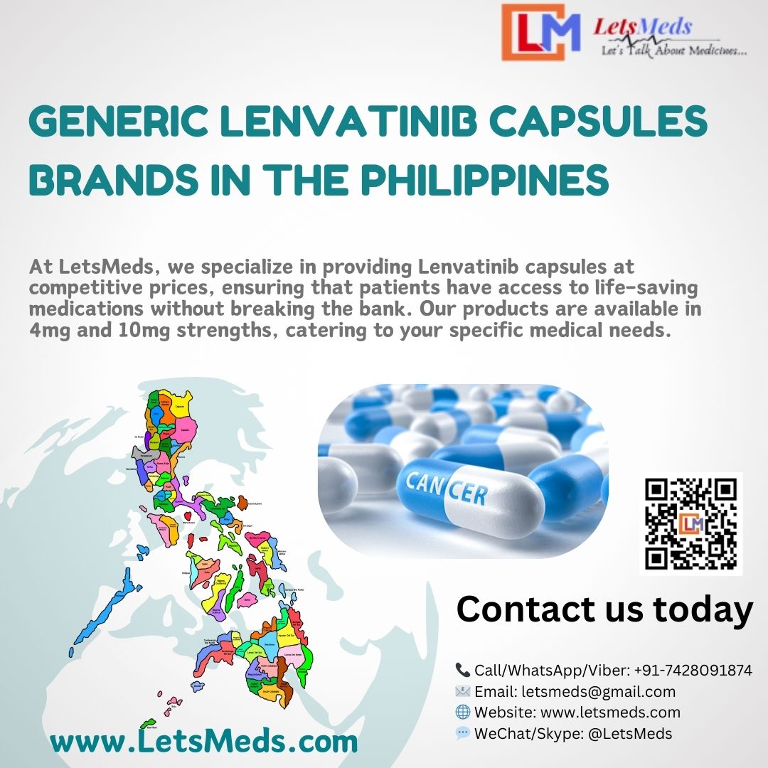 Generic Lenvatinib Brands price Philippines  Buy Lenvatinib - Connecticut - Stamford ID1595281
