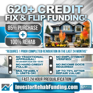 620 Credit  Investor Fix  Flip Funding  to 200000000 - Michigan - Detroit ID1557676