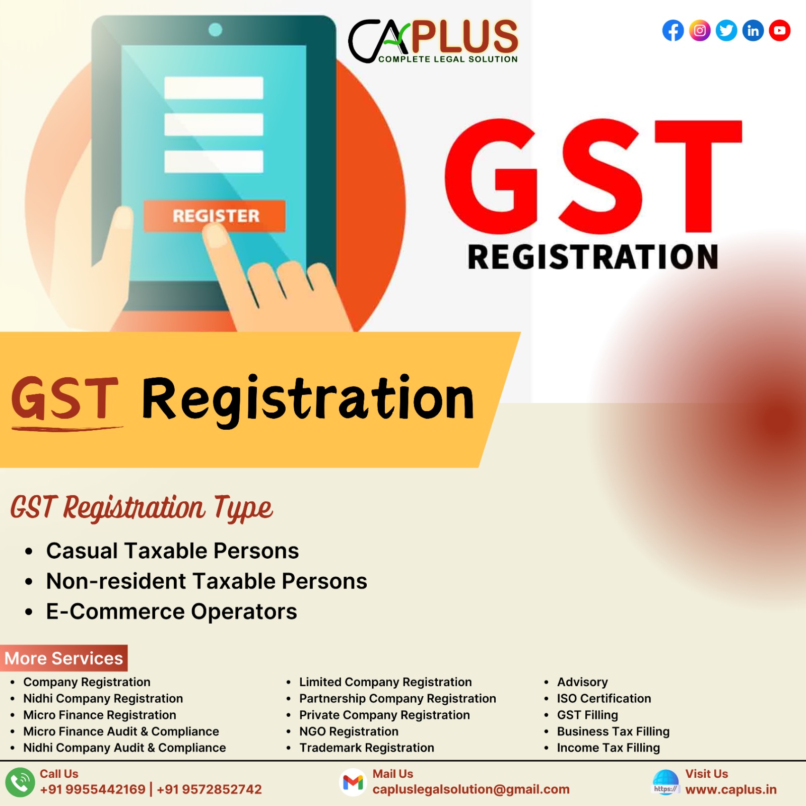 GST Registration Firm In Patna - Bihar - Patna ID1521409