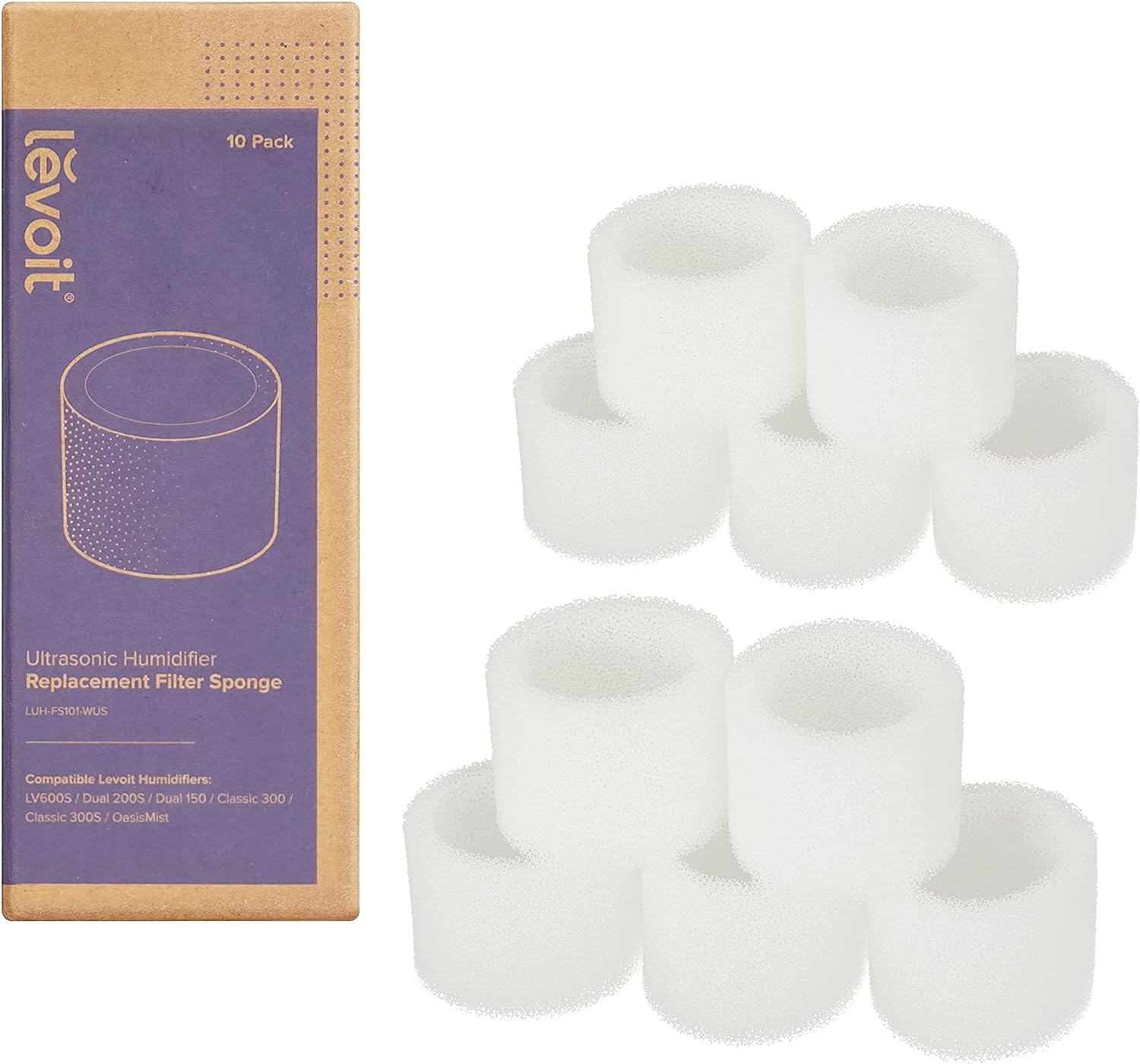 LEVOIT 10Pack Top Fill Humidifier Replacement Filters Capt - Alaska - Anchorage ID1551246