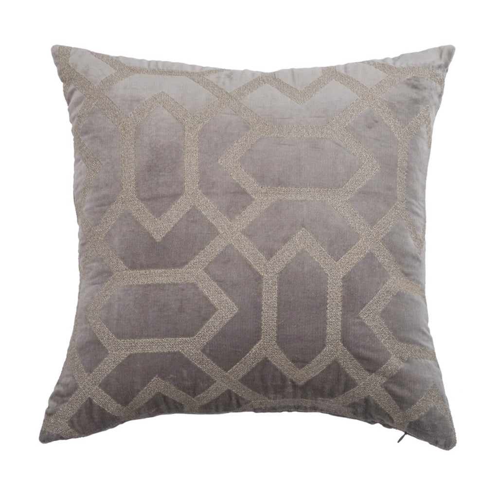 Shop Grey Velvet Cushion Cover Online India at  Ratan Jaipu - Rajasthan - Jaipur ID1543966