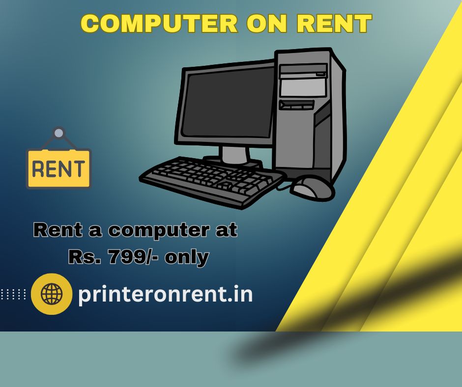 Computer on rent in mumbai ar Rs 799 only  - Maharashtra - Mumbai ID1585927