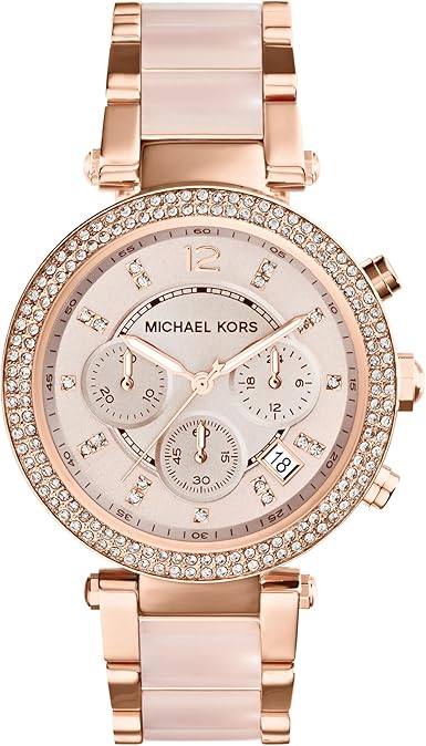Michael Kors Parker Womens Watch Stainless Steel and Pav - New York - Albany ID1585477