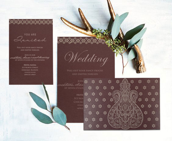 Traditional Wedding Invitations  Classic  Elegant Designs - New Jersey - Jersey City ID1601662