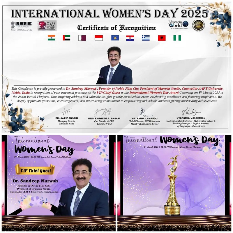 Sandeep Marwah Inaugurates Womens Day Celebration Honore - Delhi - Delhi ID1600073
