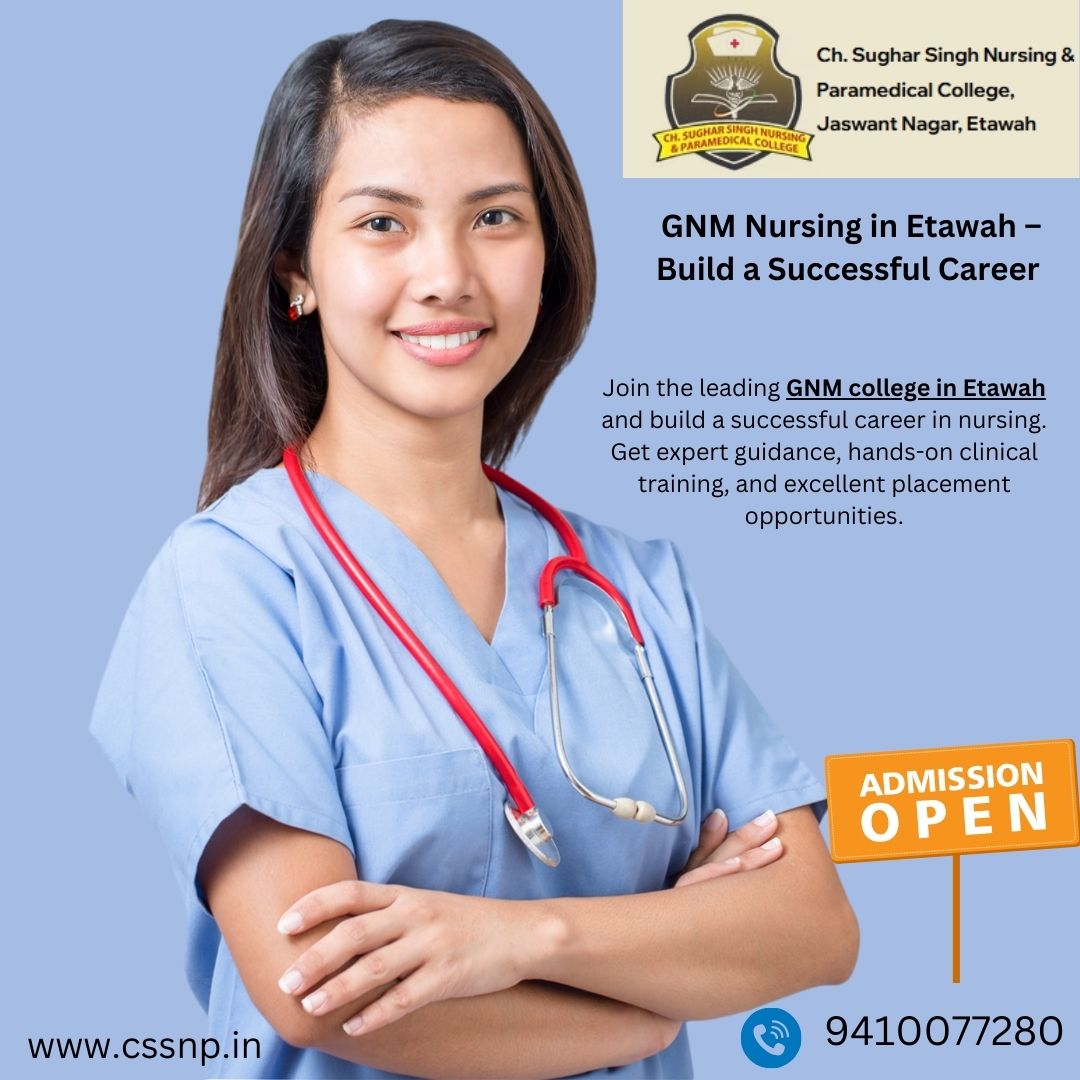 GNM Admission Open in Etawah  Enroll Today  - Uttar Pradesh - Kanpur ID1598566