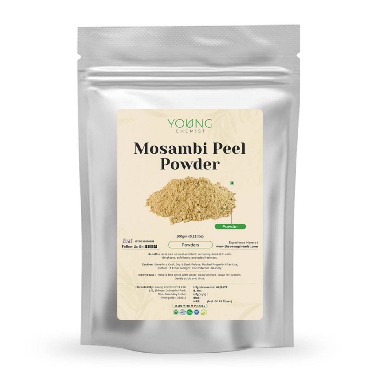 Mosambi Peel Powder - Gujarat - Ahmedabad ID1597105