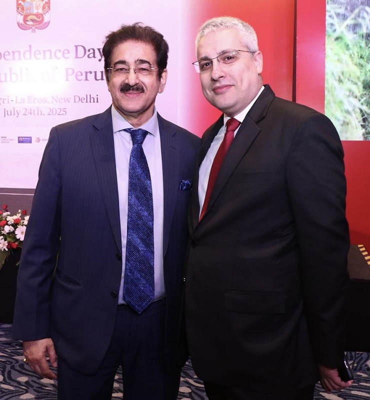 Dr Sandeep Marwah Meets Serbian Diplomat to Enhance IndoSe - Delhi - Delhi ID1612781