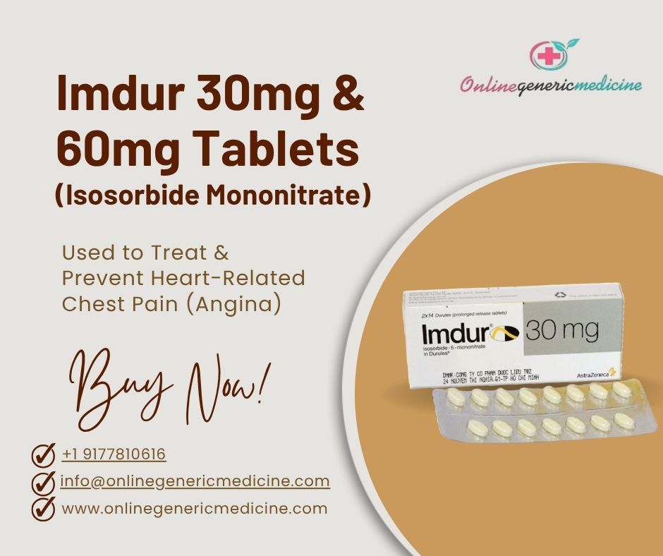 Reliable Cardiovascular Support Imdur 30mg  60mg at OnlineG - New York - Buffalo ID1606145