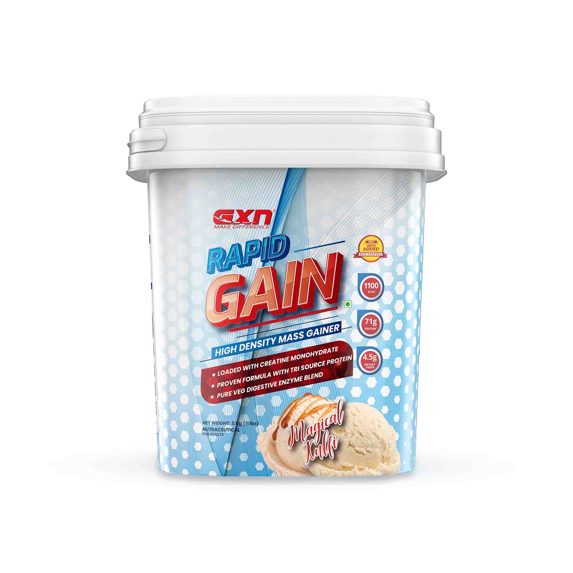 GXN Gainer Powerpacked Nutrition for Superior Muscle Growt - Haryana - Gurgaon ID1522237 3