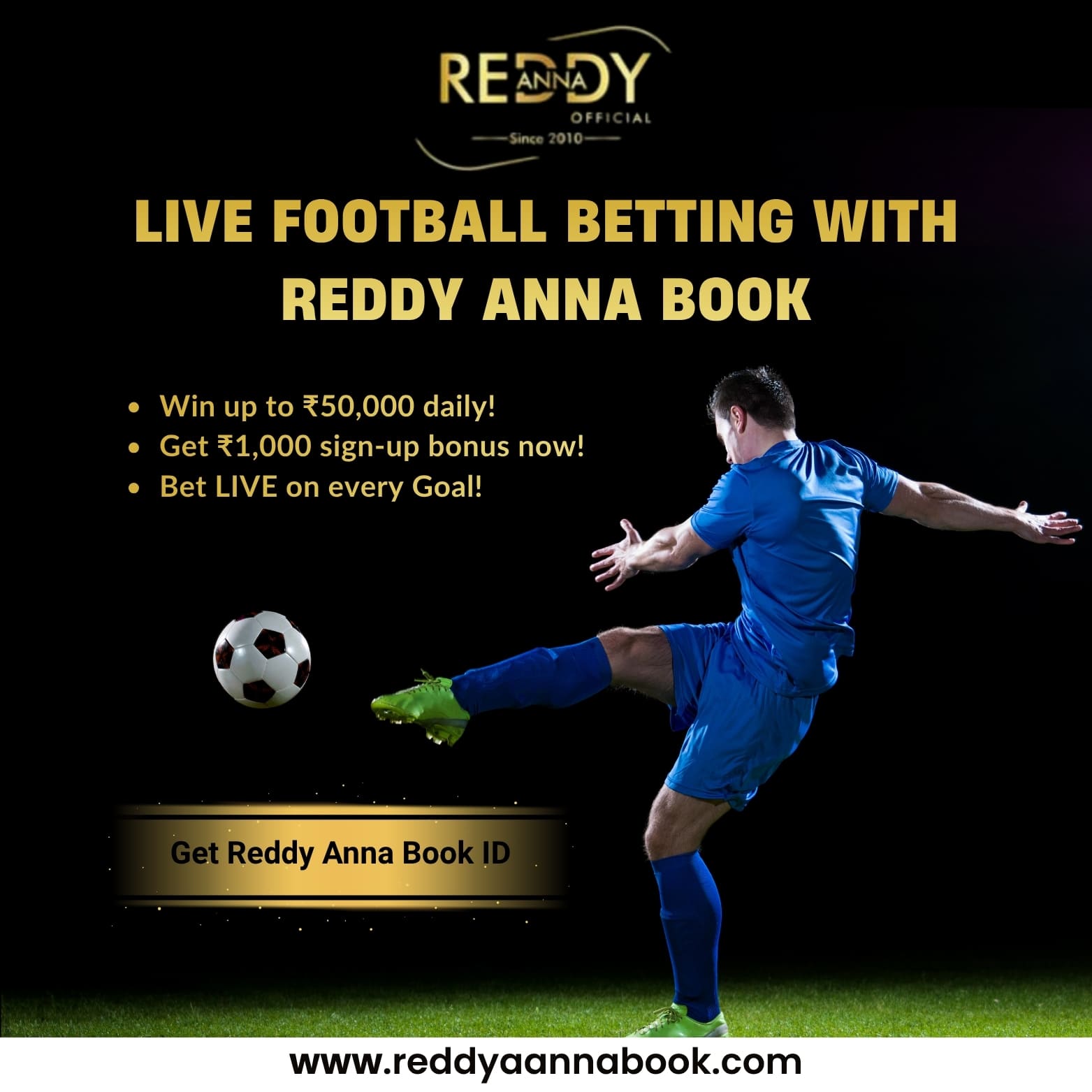 Live Football Betting with Reddy Anna Book - Maharashtra - Pune ID1617549