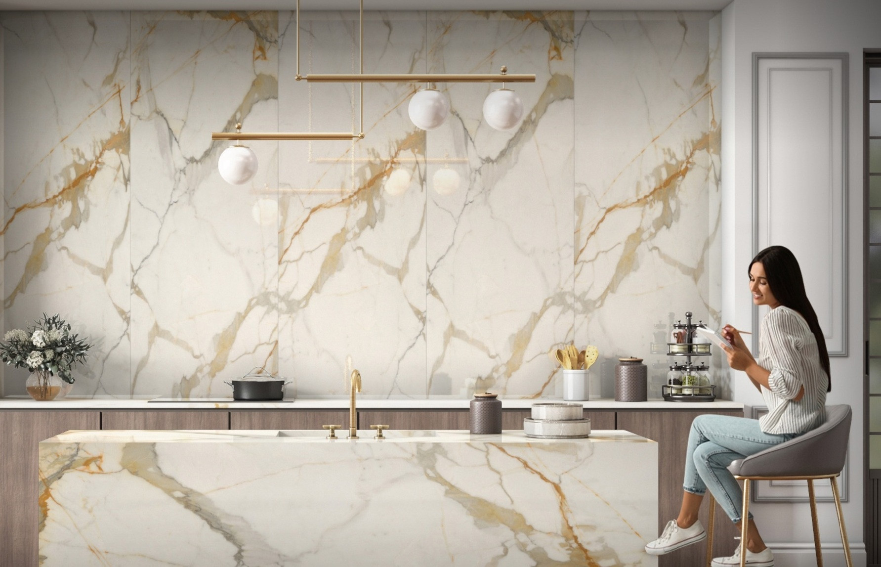 Large Kitchen Countertops - New York - New York ID1597016