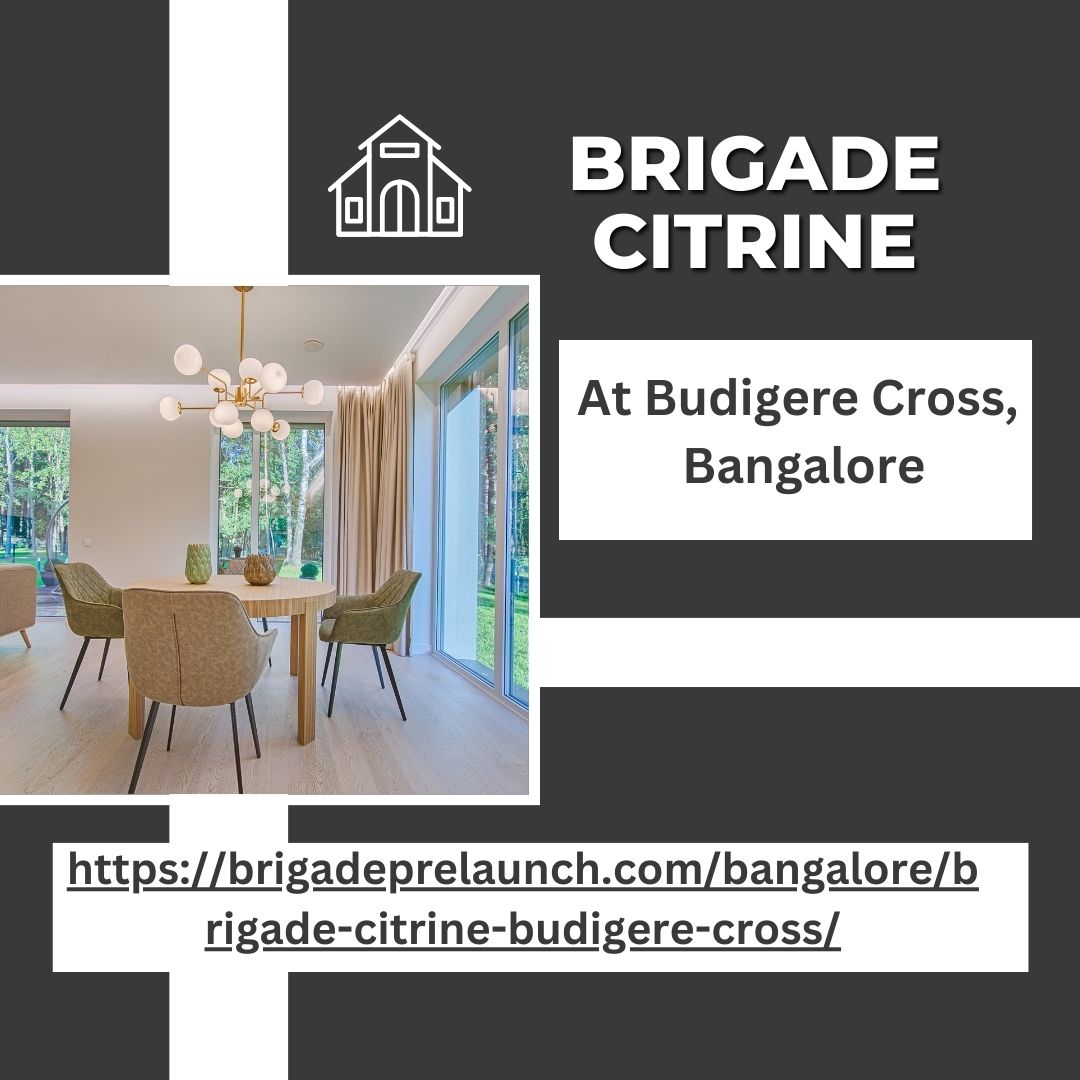 Brigade Citrine Bangalore  Luxury Independent Apartments in - Karnataka - Bangalore ID1525745
