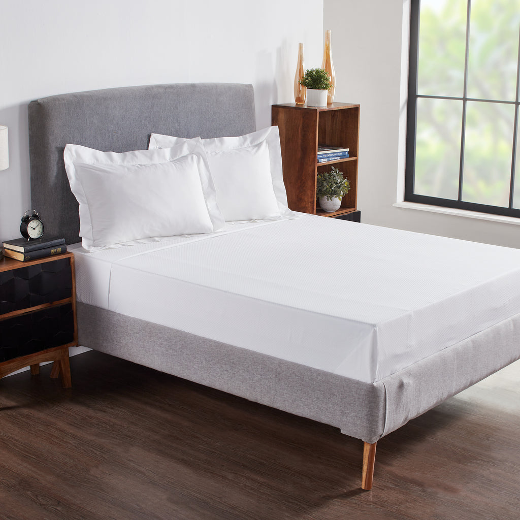 Buy Tiny Rhombuses Premium Jacquard Bedsheet with 2 Pillow C - Rajasthan - Jaipur ID1561336