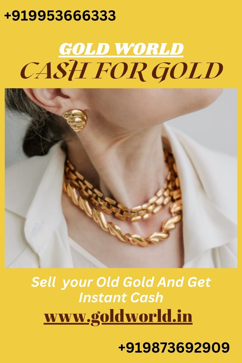  We the GOLDWORLD pay you instant cash for your old gold and - Delhi - Delhi ID1594374